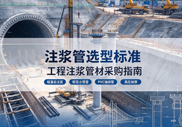 东山注浆管选型标准